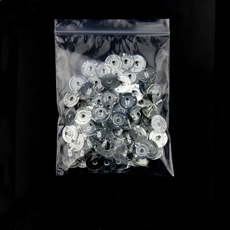 100Pcs Craft Wick Holders Waxed Carry Sustainers Making Candles DIY Durable Metal Tabs Tool