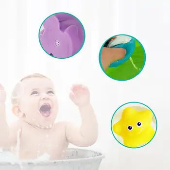 Shower Toy 6Pcs Color Fishing Pool Toys Game For Kids No Hole Bath Toys Floating Toy Learning Toys Teaching Education Fun Bath 2