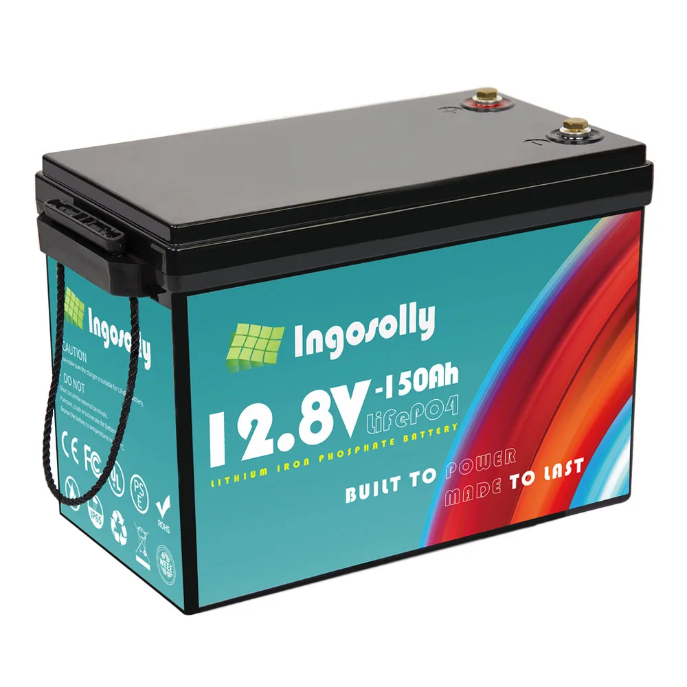 12v150AhCapacityLifepo4128VBatterySolarBatteryPackRV