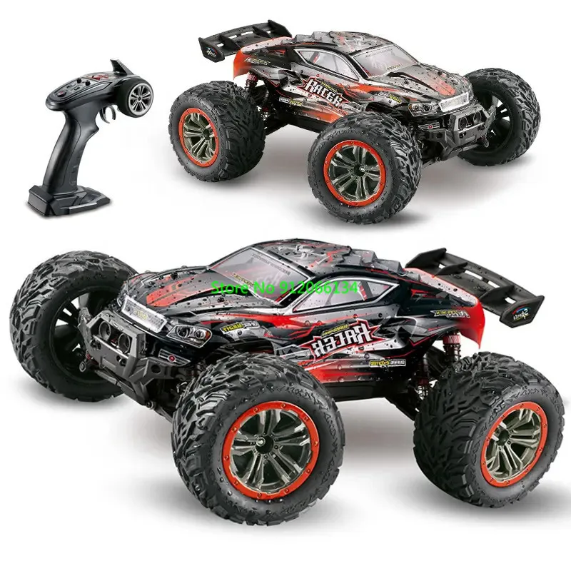 1/12 70KM/H 4WD Drift Racing RC Car Truck Model 2.4G Waterproof Metal Hydraulic Shock Absorber High Speed Remote Control Car Toy 6