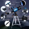 Professional Astronomical Telescope 150 Times Zoom HD High-Power Portable Tripod Night Vision Deep Space Star View Moon Universe 6