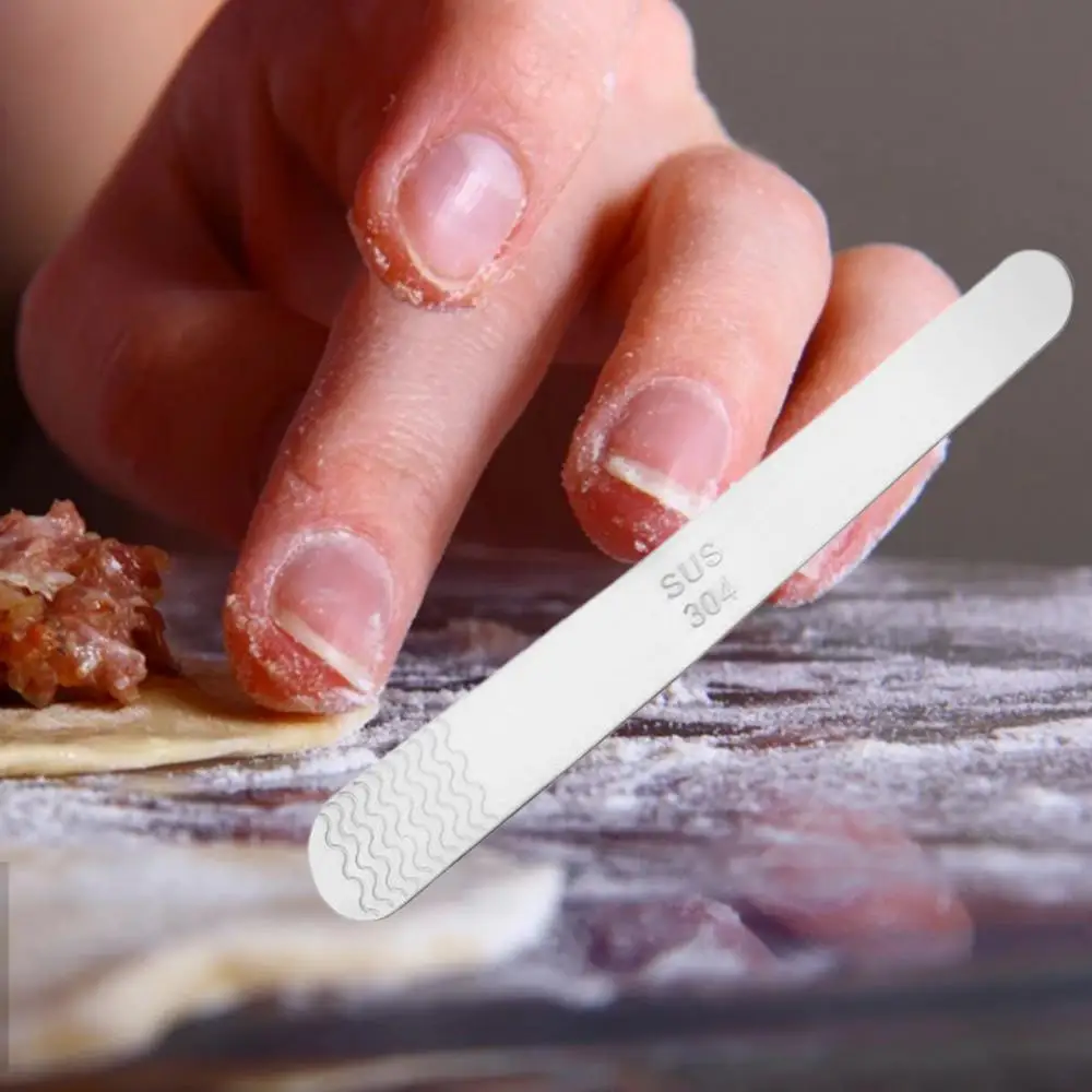 1~10PCS Stainless Steel Kitchen Dumpling Stuffing Scoop Wonton Stuffing Pick Mixing Spoon Kitchen Dumpling Pick Tools