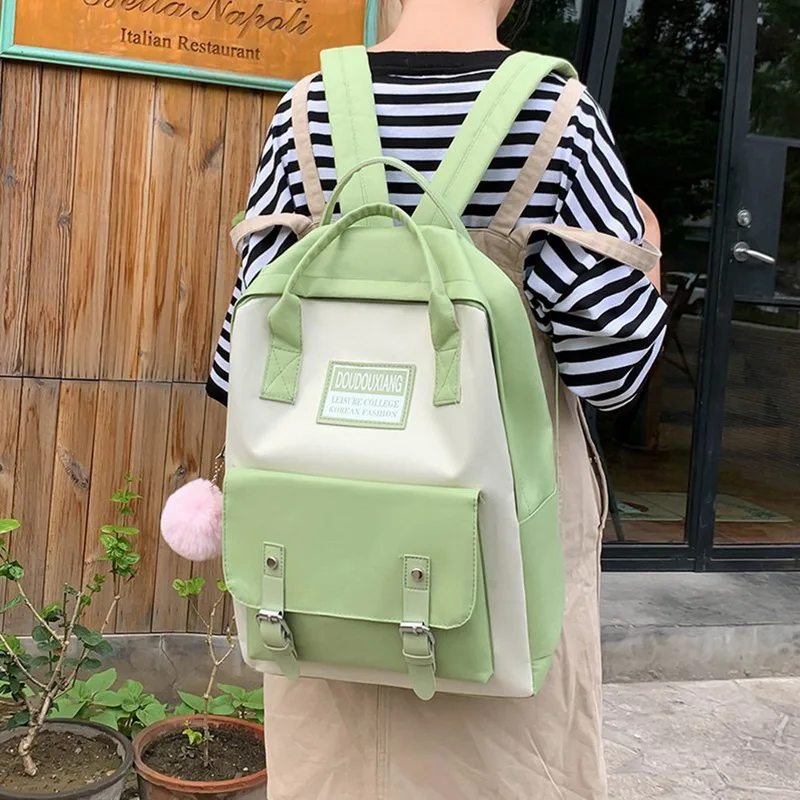 Buy Wholesale China 2022 New Canvas Backpack Simple Large Capacity School  Bag Fashion Trend Casual Student Backpack Oem & Backpack at USD 7.5