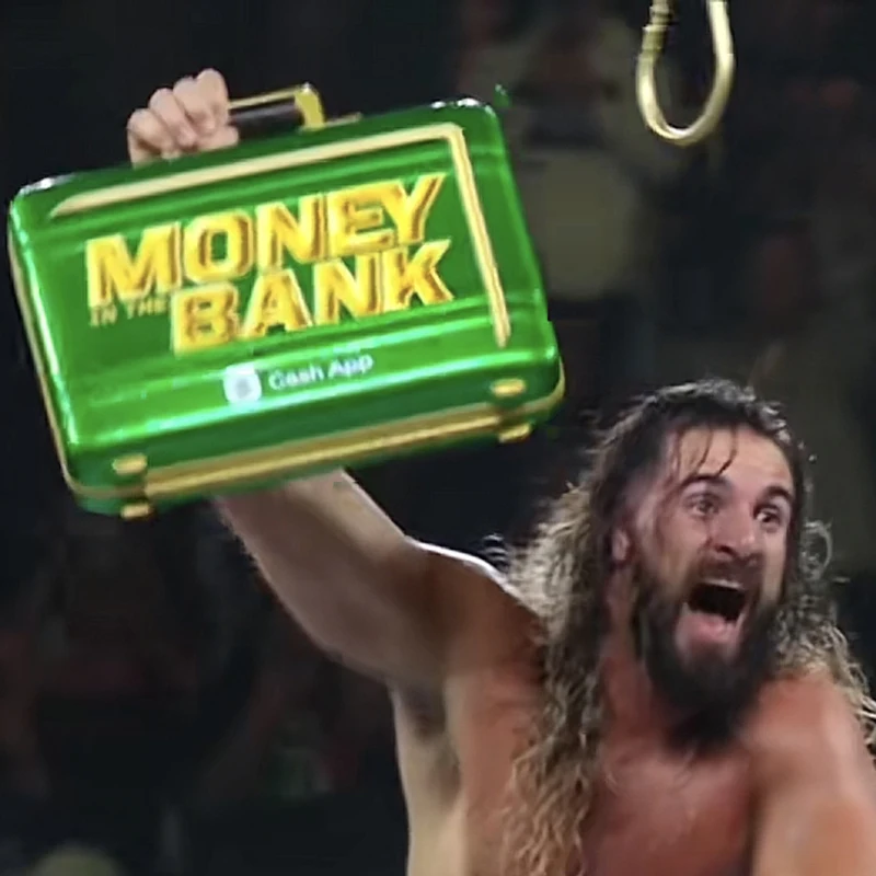 WWE Championship Contract Case Money in The Bank Replica Green