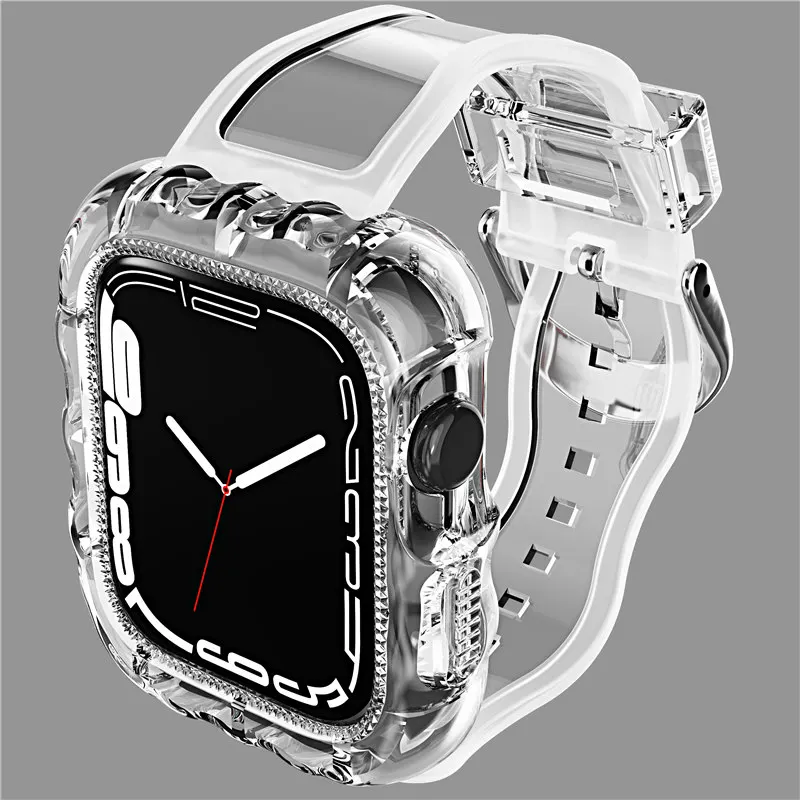  ġ ø 8 7 6 5 4 3 SE TPU Ƹ ȣ ̽  Ʈ Ŀ, iWatch 45mm 40mm, Ʈ ġ ȣ ̽