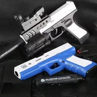 Upgrade Shell Ejection G17 Air Toys Gun Handgun Soft Darts Bullets Airsoft Pistol For Boys Outdoor Sports Shooting Gift 1