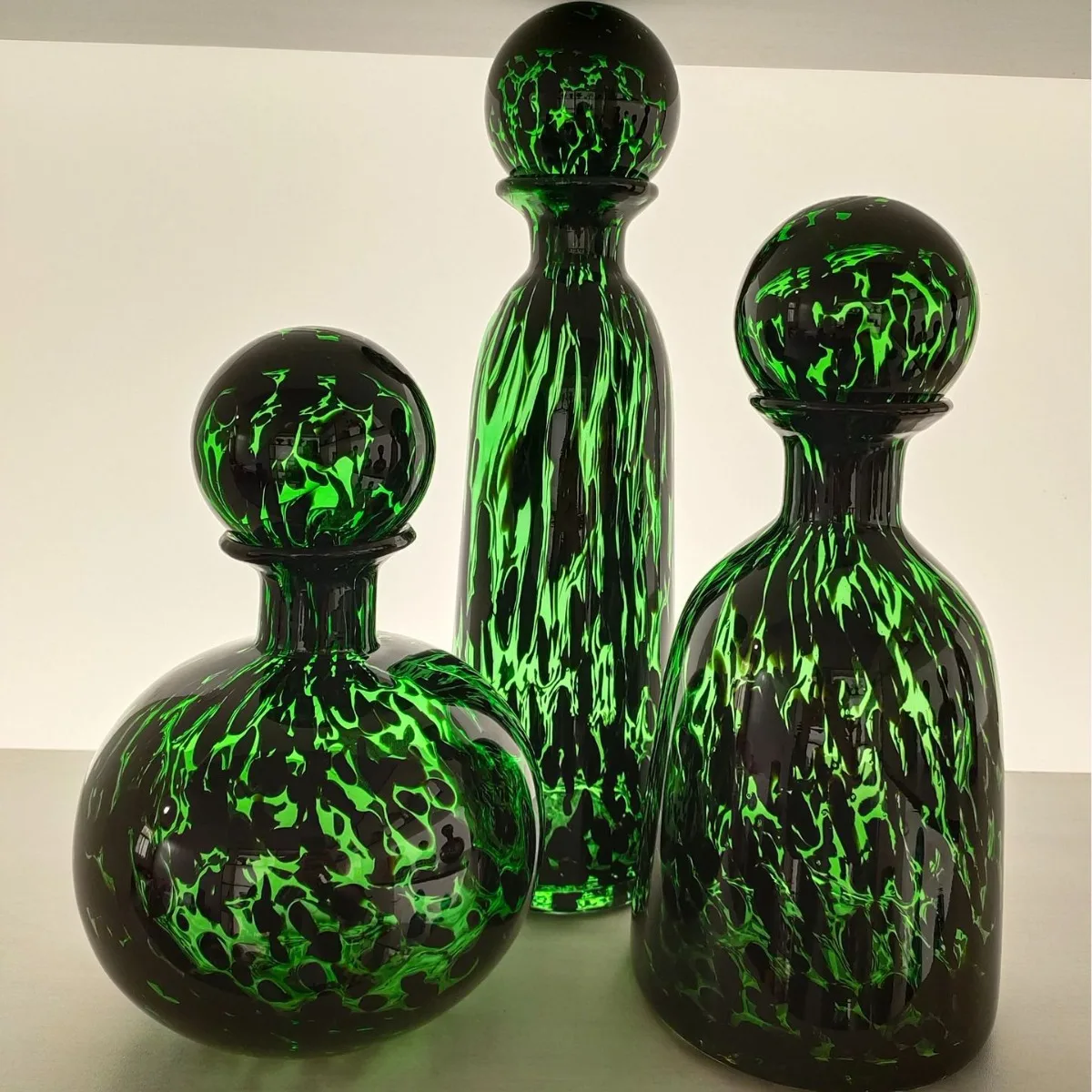 Vaso a cono decorativo in vetro – vaso moderno per fiori e arredo