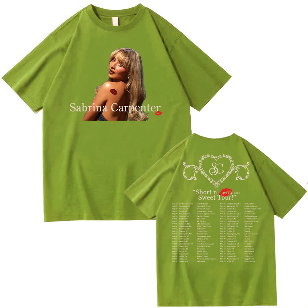 Sabrina Carpenter Short n' Sweet Tour 2024 2025 T-shirt O