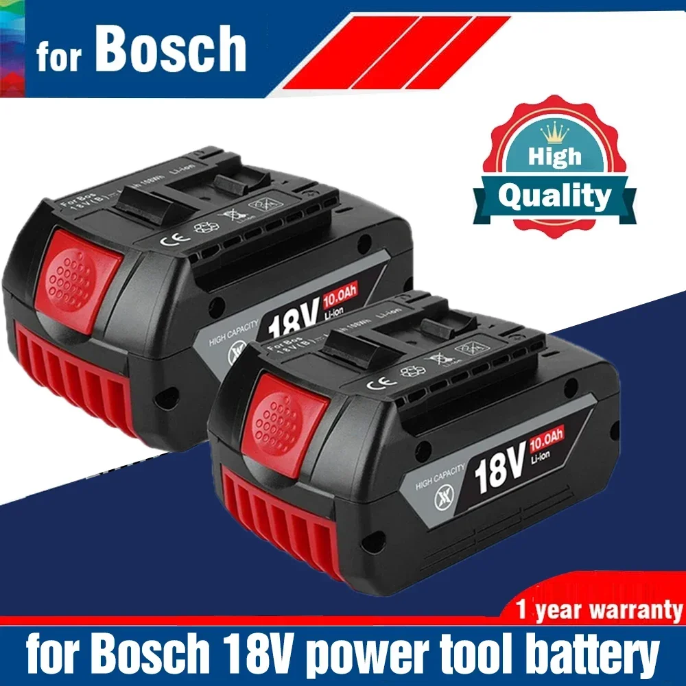 

BAT609 BAT610 BAT618 BAT619 18V 6000mAh Lithium Ion Battery Replacement For Bosch 18V Professional Drill Battery GBA 18V GSR 18V