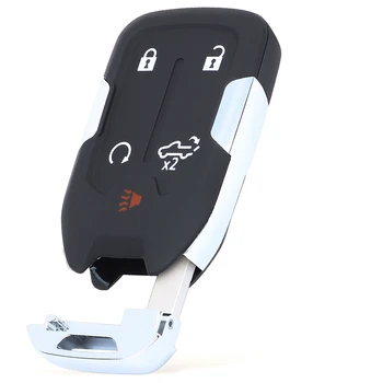 Keyforkess 433MHz ID46 Chip HYQ1ES GM: 13522854 Smart Remote Key Fob per Chevrolet Silverado GMC Sierra 1500 2500 3500 2021 2022 - KEYECU 433MHz ID46 Chip HYQ1ES GM 13522854 Smart Remote Key Fob per Chevrolet Silverado GMC