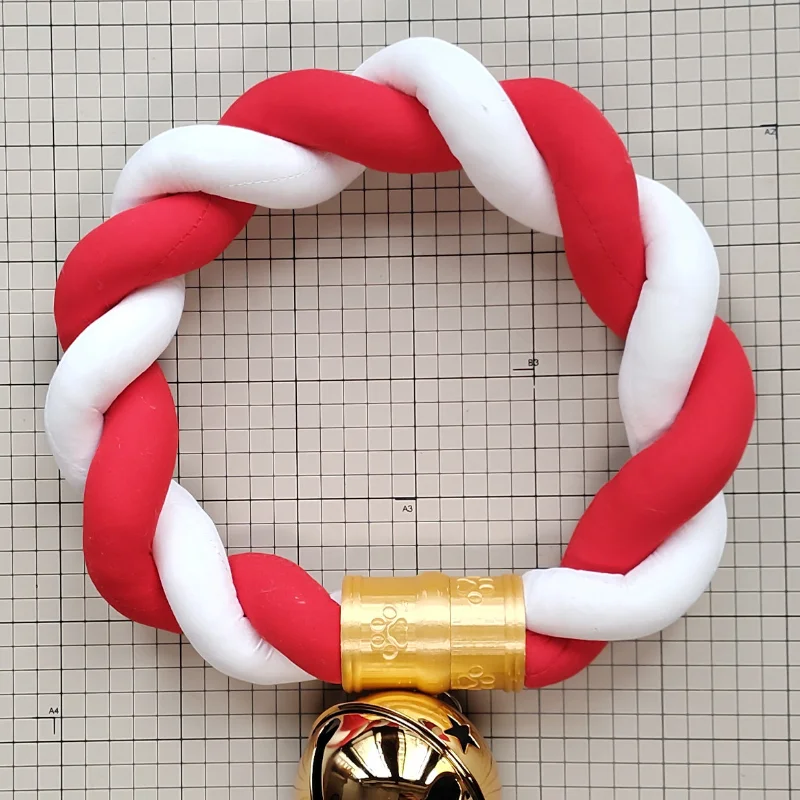 

Beast Fursuite Collar Colorful Tie Cord Kawaii Universal Bell Decoration Optional Two Color Matching