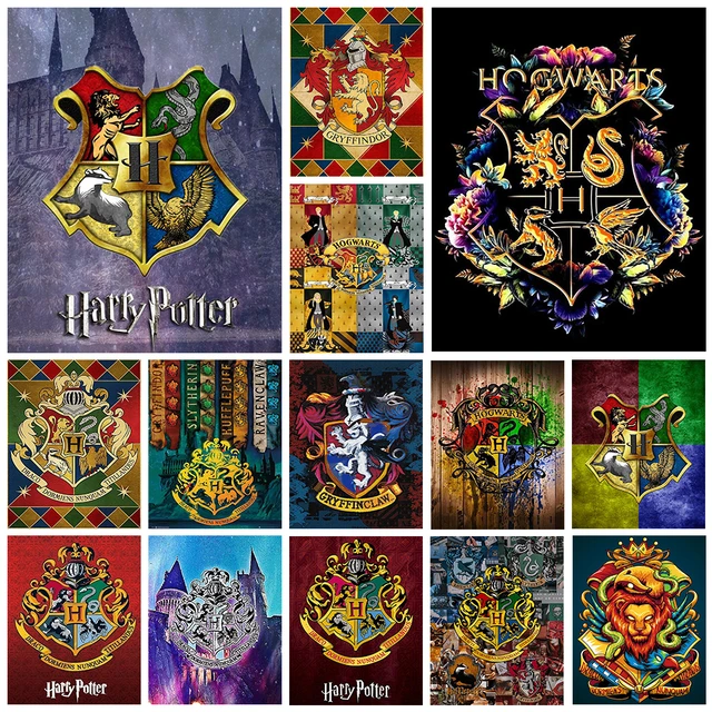 Diamond Painting Harry Potter Hogwarts  Harry Potter Hogwarts Castle  Painting - 5d - Aliexpress