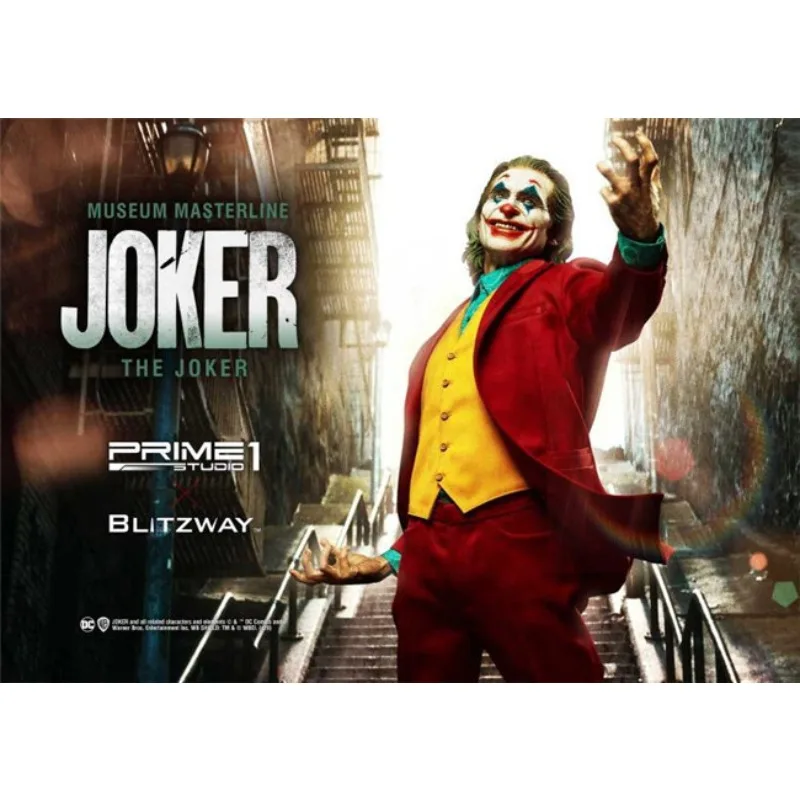 

2019 Marvel film 《Joker》4th generation clown 1/3 Body parts Movable box-packed Handmade figurines Decorative model color box