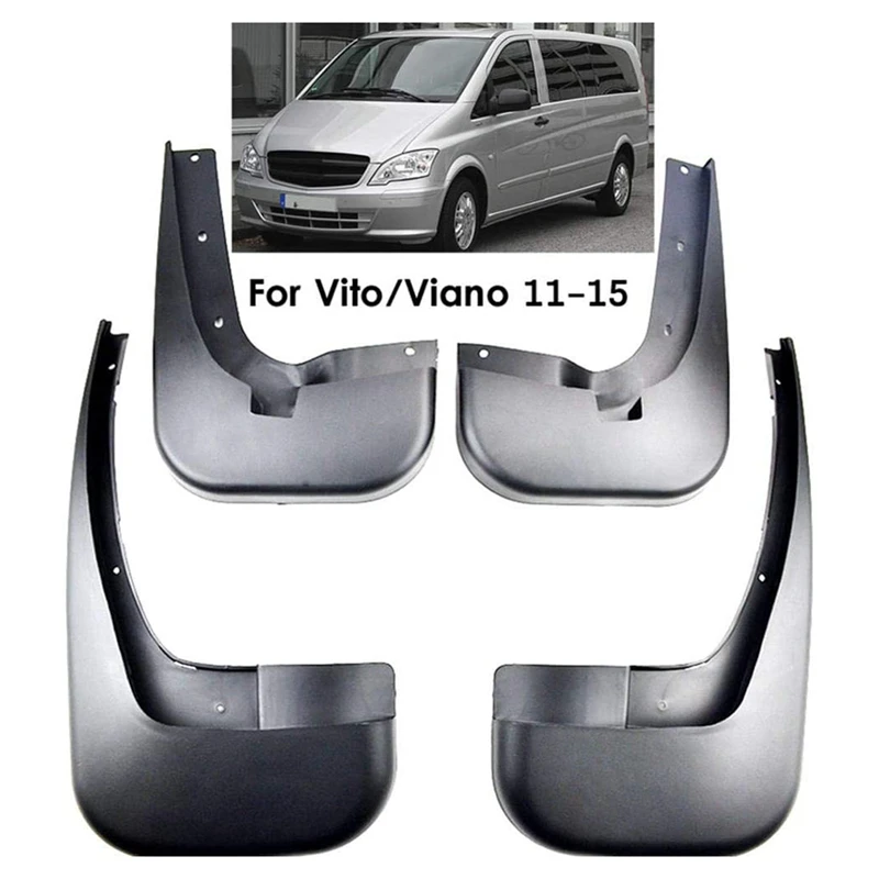 

Автомобильные Брызговики, для Mercedes Benz Vito Viano W639 2011-2015, передние и задние колеса, брызговики от грязи, брызговики