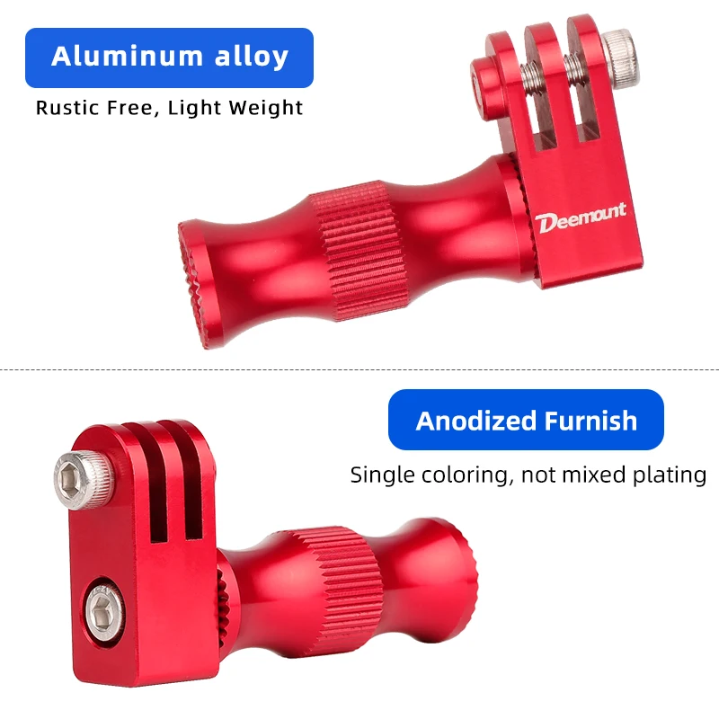 경량 자전거 휠 허브 액슬 카메라 브래킷 홀더, 산악 자전거 3 갈래 액션 카메라 클램프