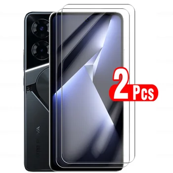 2 pezzi protezione schermo a copertura totale in vetro temperato per Tecno Pova 5 Pro 5Pro Pova5 Pova5Pro 4G vetro protettivo per telefono LH8n LH7n