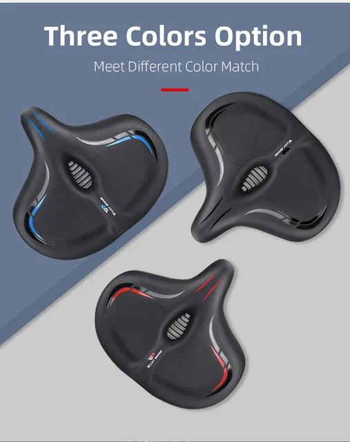 大型ワイドバイクシート -自転車サドルの交換、エクササイズ ロード