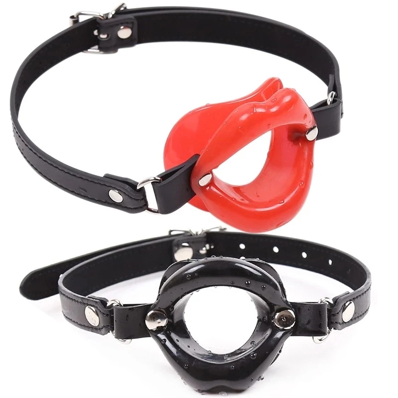Female blowjob toy Sex slave Silicone gag ball BDSM Bondage restraints Open mouth Breathable Sex ball Harness strap for Women for sex party toys erotic sex toy sex toys sex bondage toys