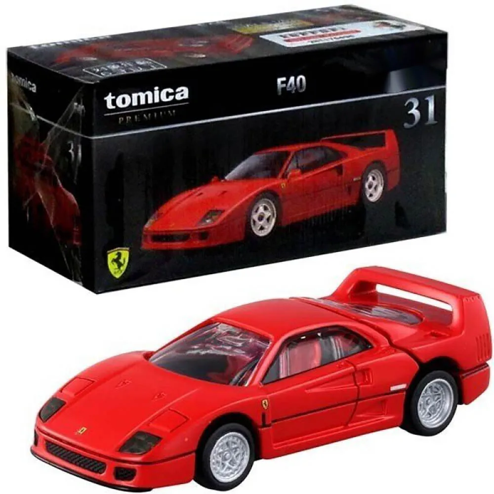 

Takara Tomy Tomica Premium 31 Ferrari F40 Red 1/62 Metal Cast Car Model Vehicle Toys Alloy car toys kids diecast model