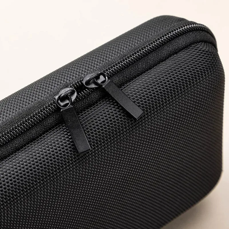 Compact Waterproof Travel Cable Organizer - Double-Layer All-in-One Electronics Accessories Bag