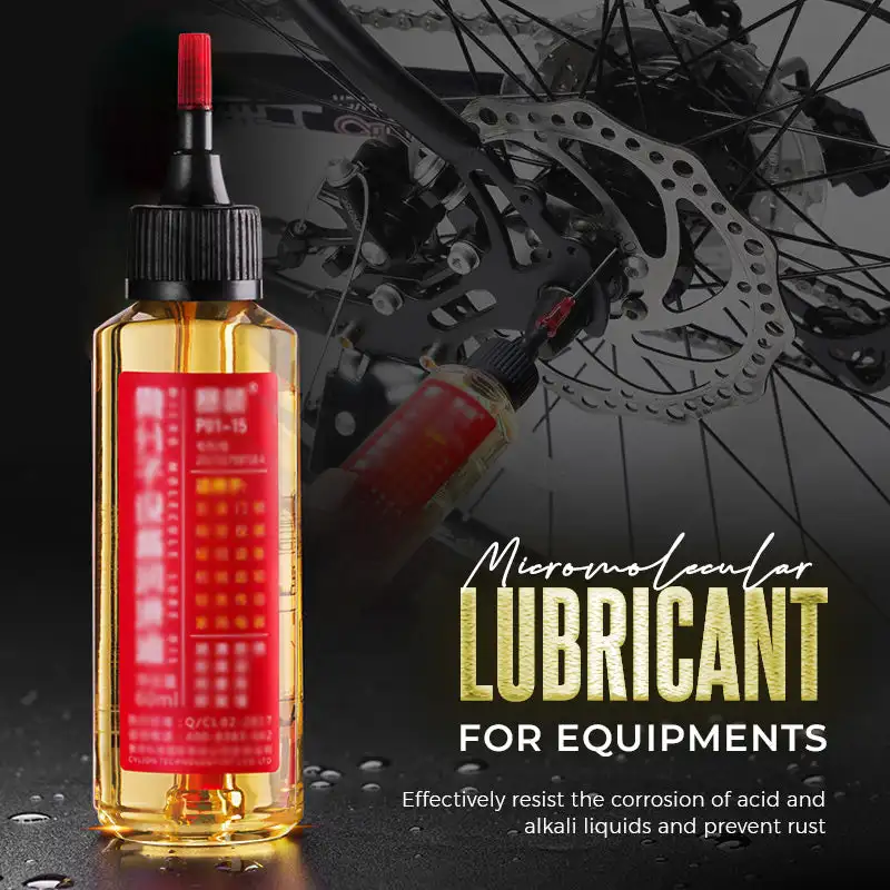 30ml Micromolecular Lubricant For Equipments Bicycle Chain Fork Flywheel Oil Sewing Oil Fan Hinge Door Keyhole Bearing Gear Lube