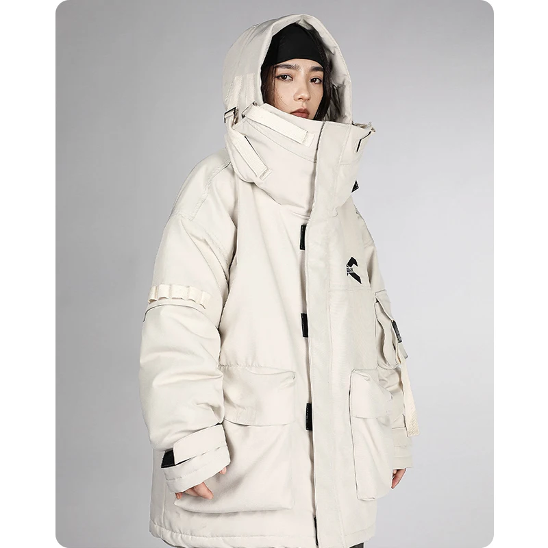 Down Jacket Puffer Jacket Parka Coat Parkas Coat Unisex Winter Puffy Jacket
