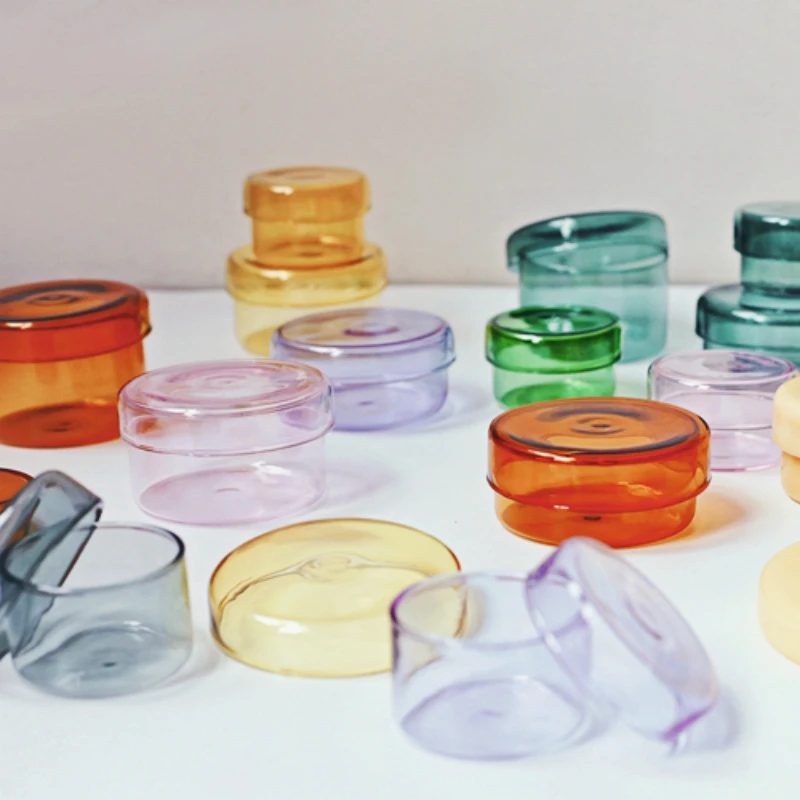 Tarro Plástico Transparente Con Tapa – Ideal Para Guardar Galletas, Caramelos O Organizar Cosas Pequeñas En Cocina O Escritorio
