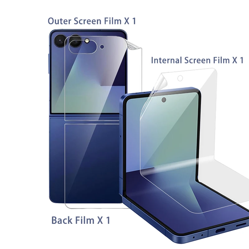 Glossy Hydrogel Screen Protector - Front Cover TPU Protective Film