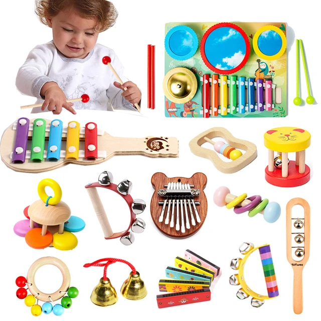 Giochi educativi in legno giocattolo per bambini giocattoli per lo sviluppo  del bambino in legno sonagli Montessori giocattoli per bambini 0 6 12 mesi  1 2 anni - AliExpress