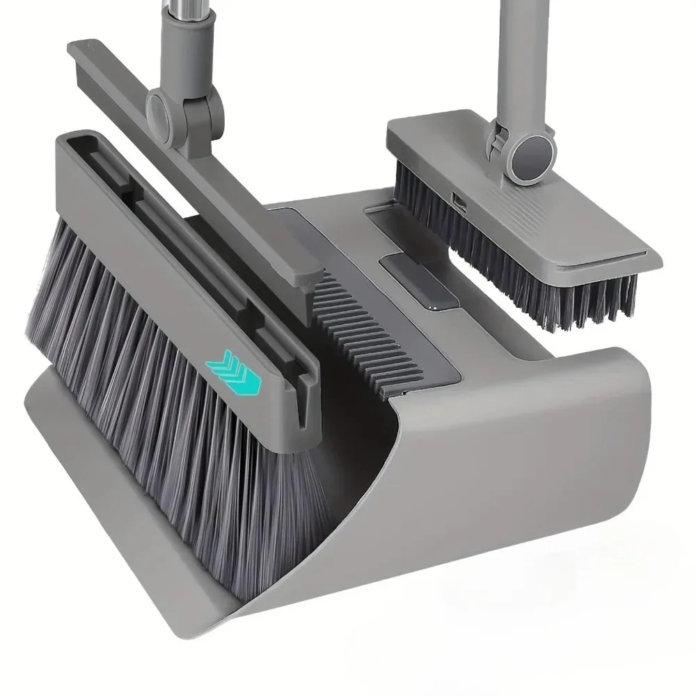 4-in-1 Broom Dustpan Set 5