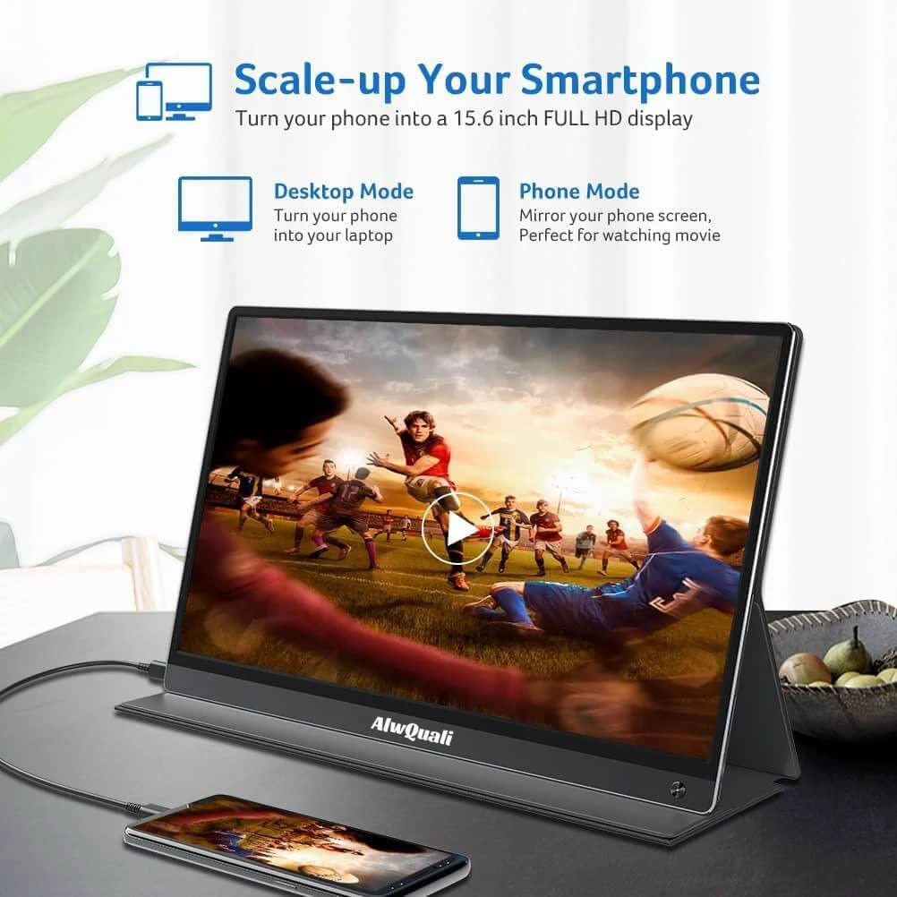 15.6 ġ ġ г ޴   IPS 1080P HDR 400 USB C HDMI, ǻ Ʈ ȭ ġ PS4/5 XBOX ȣȯ