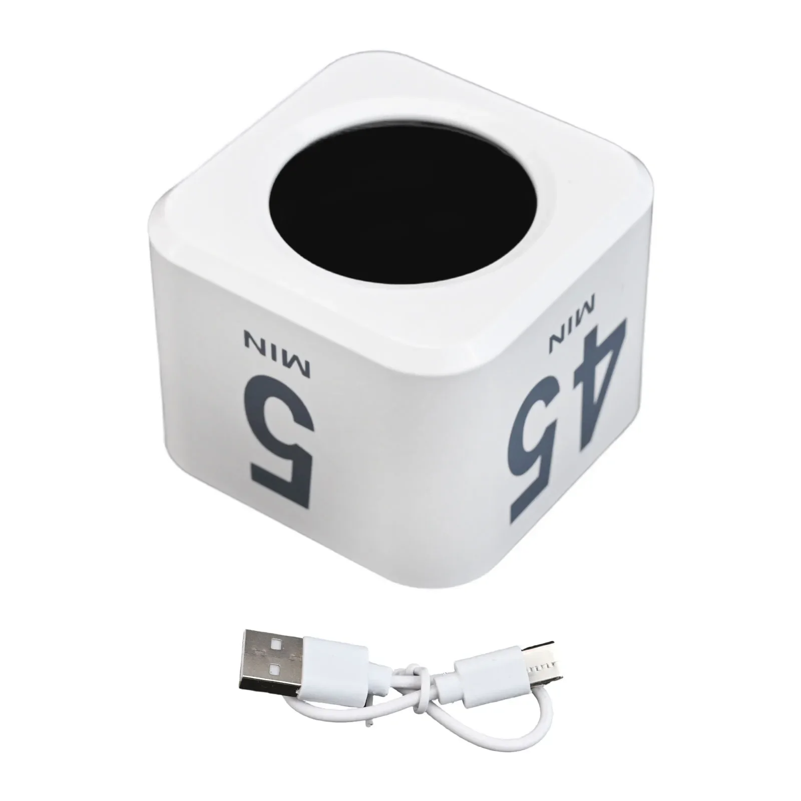 Sleek Rechargeable LED Visual Timer Perfectly Fits into Your Daily Routine While Managing Your Time Effectively