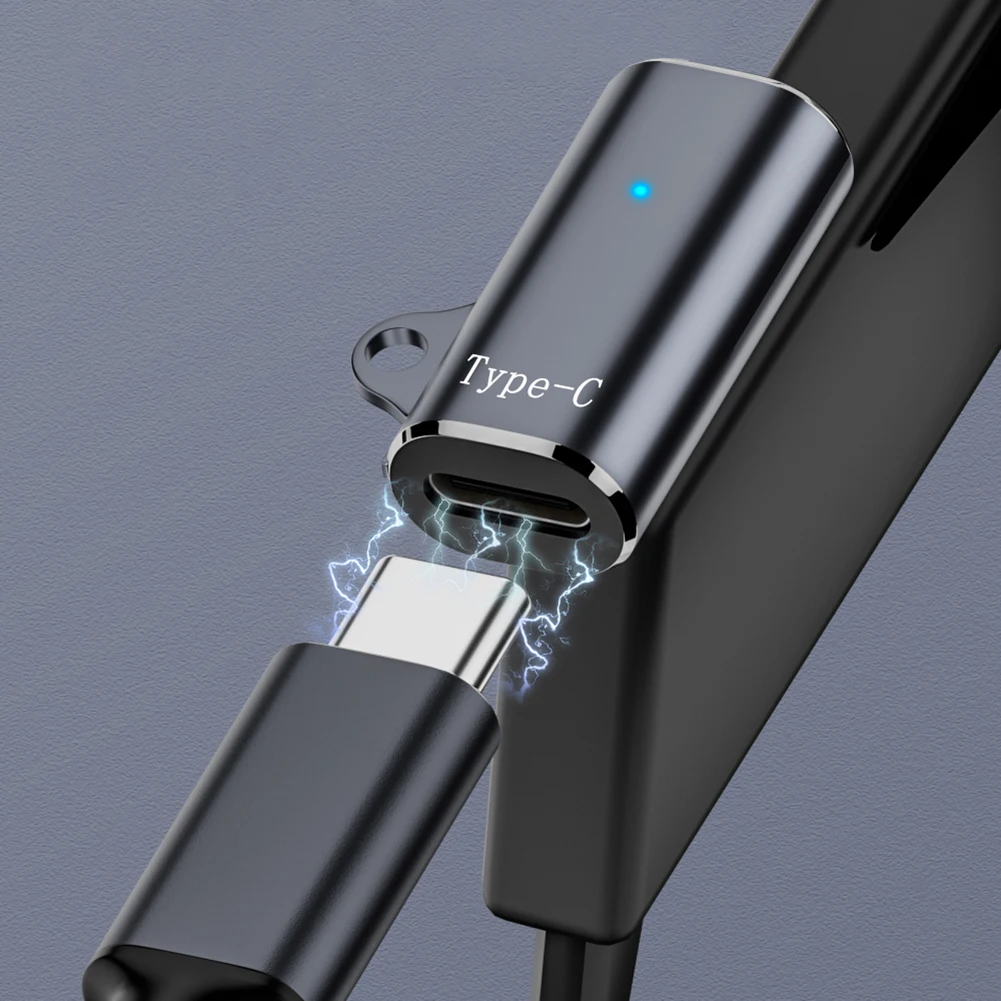 USB C/For iOS To Magnetic Adapter Charger Adapter Charging Cable Adapter for AfterShokz OpenRun Air/Pro/Aeropex AS800 S803 3