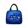 Astro Bot Lunch Bag for Boys Kids Girls Cartoon Astronaut Waterproof Cooler Lunch Box Tote Insulation Package Portable 3