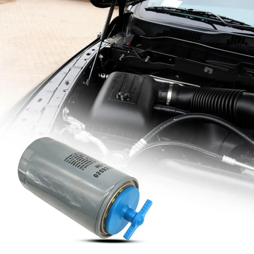 

Oil Filter Plug Cap Leak Proof T-shaped Handle Nylon Blue Fuel Filter Plug Switch for Dodge-Ram Cummins 2013-2019