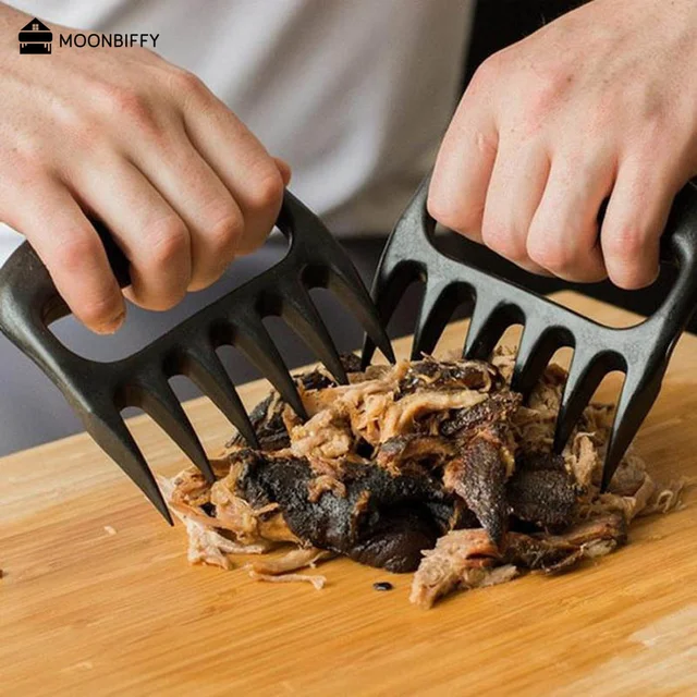 Bbq Tartozékok Hús Shredder Erős Húzott Sertéshús Húzó Fork Medve Karom Fruit Zöldség Szeletes Vágók Főző Szerszámok Fogók 집 게