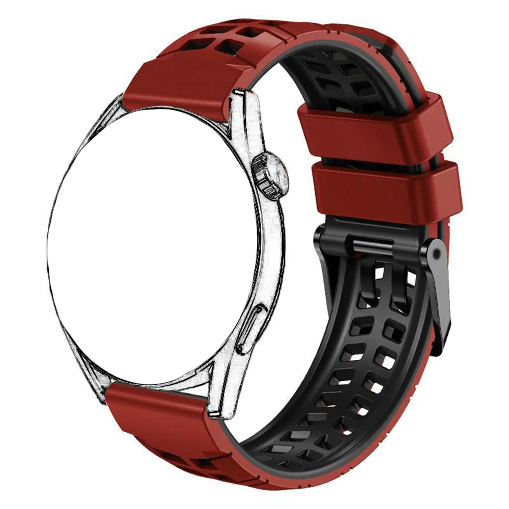 Premium 22mm Silicone Watch Strap - Versatile Wristband Accessory