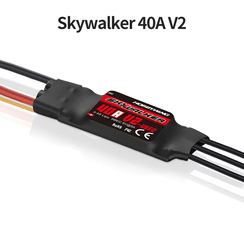 Contrôleur de Vol ESC 20A 30A 40A pour Drone FPV Skywalker
