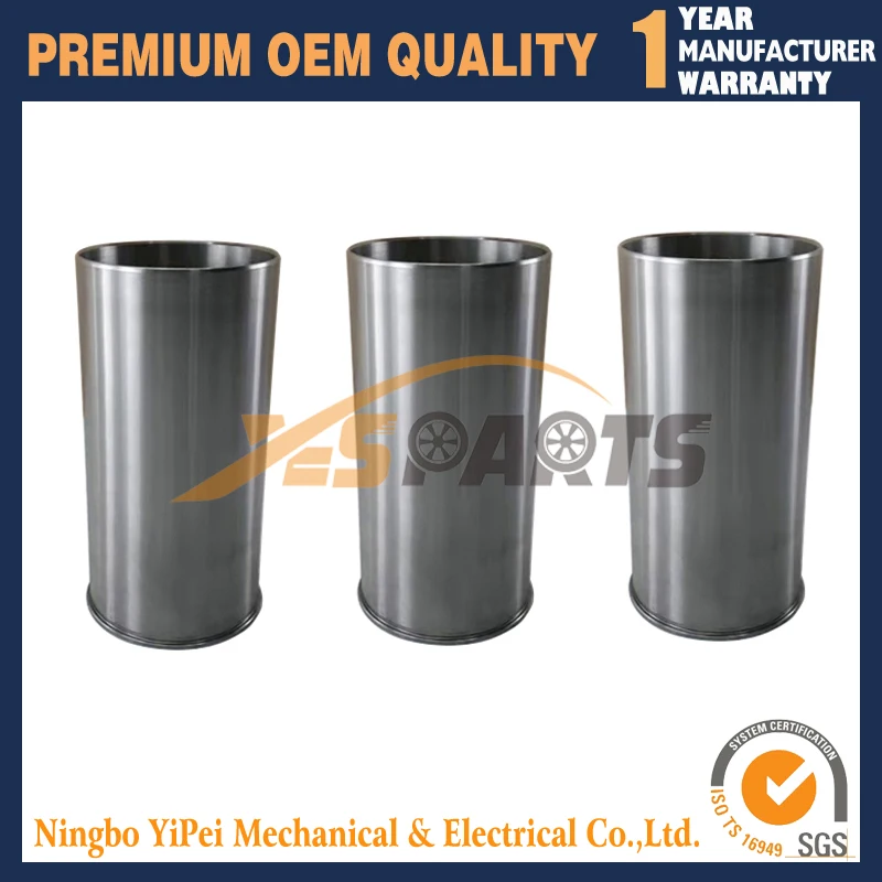 

3 шт. цилиндрический вкладыш (полуготовый) для Yanmar 3D88 3D88E 3D88E-5