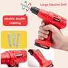 42PCS Tool Box Set Toy Simulation Repair Play House Toy Boy Repair Electric Drill Screwdriver Play House Complete Set 3