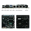 6-Bay NAS Motherboard N100 N150 i3-N305 N355 Intel 4x i226-V 2.5G LANs Mainboard 2*NVMe 6*SATA3.0 DDR5 Mini ITX PCIex1 Type-C 3