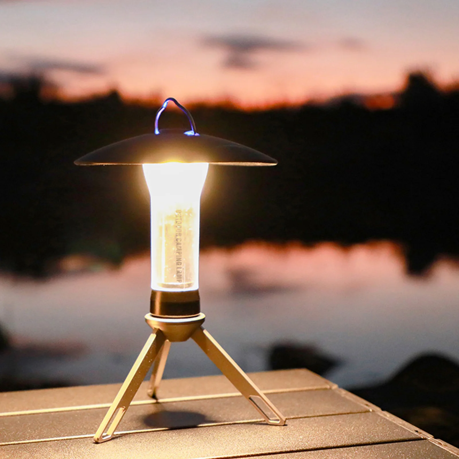 

Складной портативный фонарь для кемпинга, легкий USB Перезаряжаемый фонарик, наборы для выживания, для экстренных случаев на открытом воздухе, походов