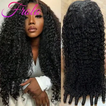 210 Density Hd Lace Wig 13x6 Human Hair Burmese Curly Hair Wig Pre Plucked Brazilian 16A Burmese Virgin Human Hair Wig For Women 1