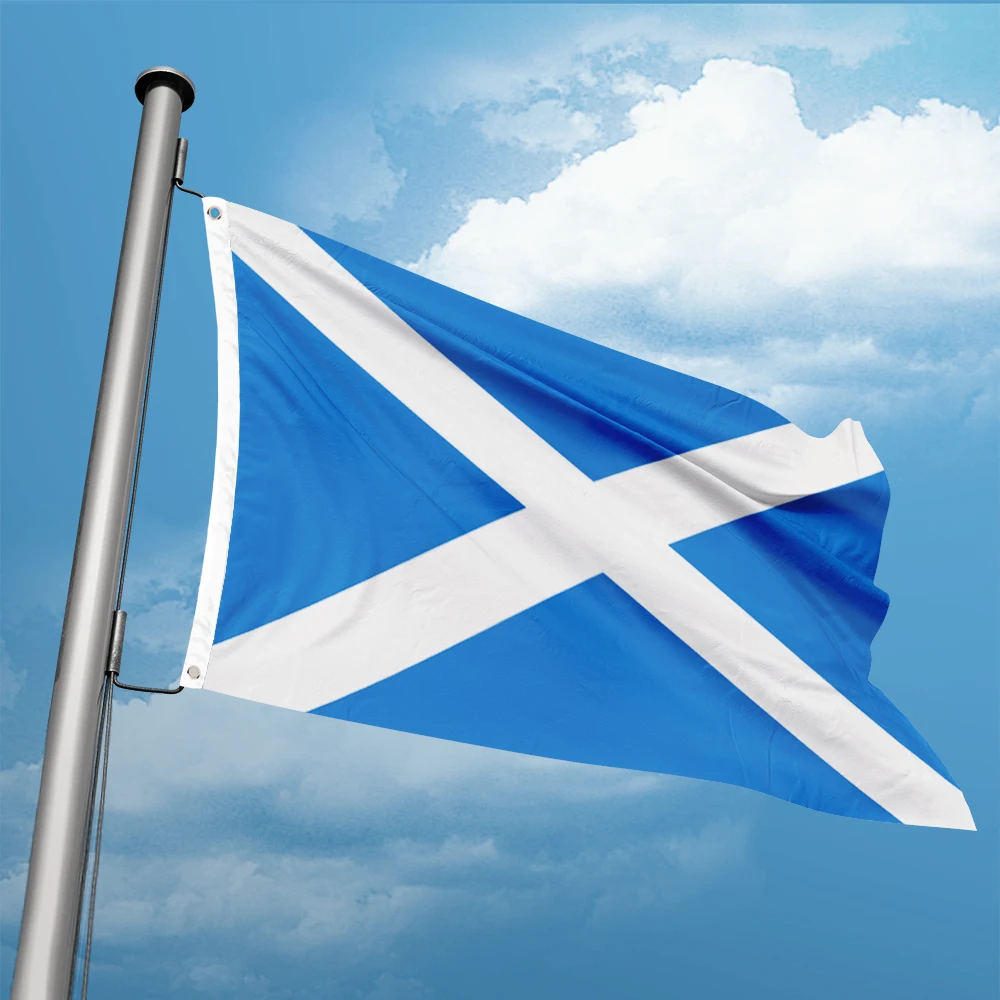 Scotland St Andrews Scottish Flag 3ft x 5ft Polyester Banner
