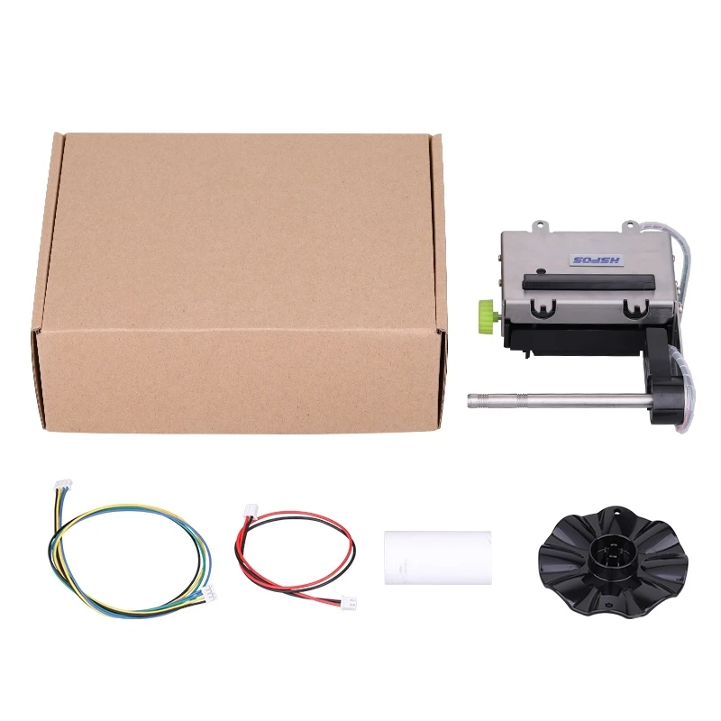 K24 58mm 내장형 열전사 영수증 프린터, USB TTL/RS232 인터페이스용 자동 커터 포함 고속 인쇄