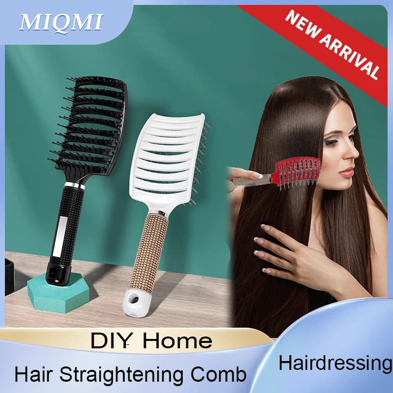 Hair Straightening Comb And Brush Tymo Dry Wet Hair Iron Curly Detangle