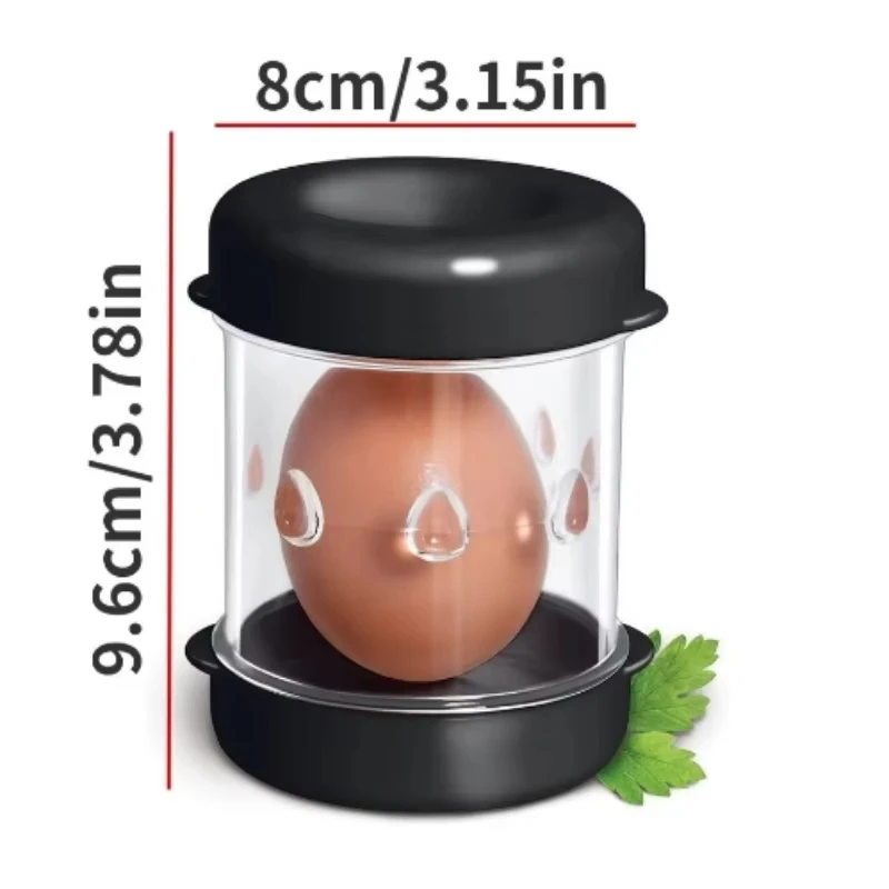 【Hot 】Boiled Eggs Peeler And Cracker Boiled Egg Shell Peeler Stripper, Shake And Peel Peeling Kitchen Tool, Egg Opener Tool