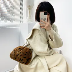 Women's Bags 2023 Trends Mink Fur Clouds Tote Bags Women's Messenger Bags Luxury Designer Bags Ladies Handbags Designer Bags