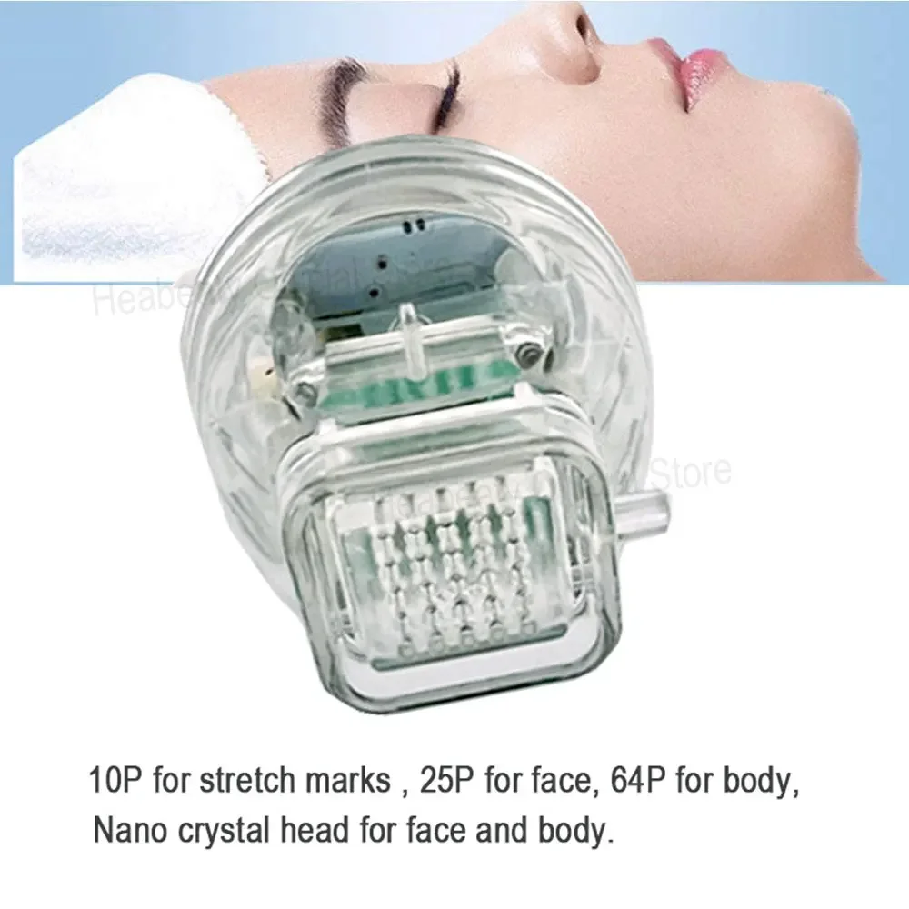 RF Microneedling Cartridge 10/25/64 pins Nnao & Disposable Replacement Connect Tube for Fractional RF Microneedle Machine microneedling needle cartridge microneedling cartridge