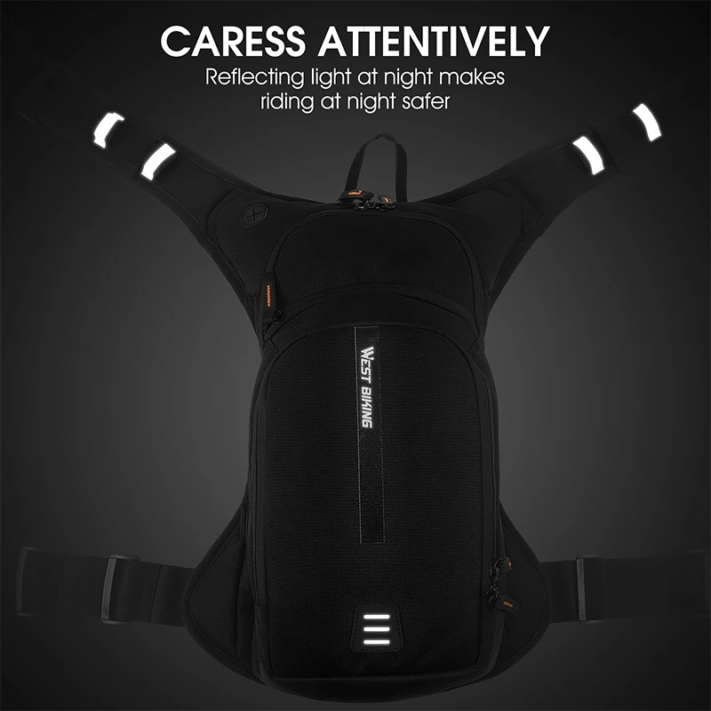 Ergonomic Cycling Hydration Backpack with Water Bag - Professional Sports Bike Bag, 10L/20L Capacity